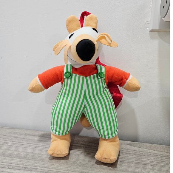 Maisy Small Backpack with clip plush keychain vintage mischief makers - Picture 2 of 16